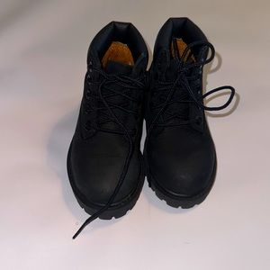Brand new toddler black timberland size 7
